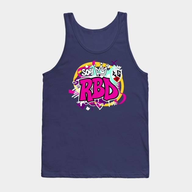 RBD Rebelde Tour 2023 Pink funny Tank Top by craftydoartist